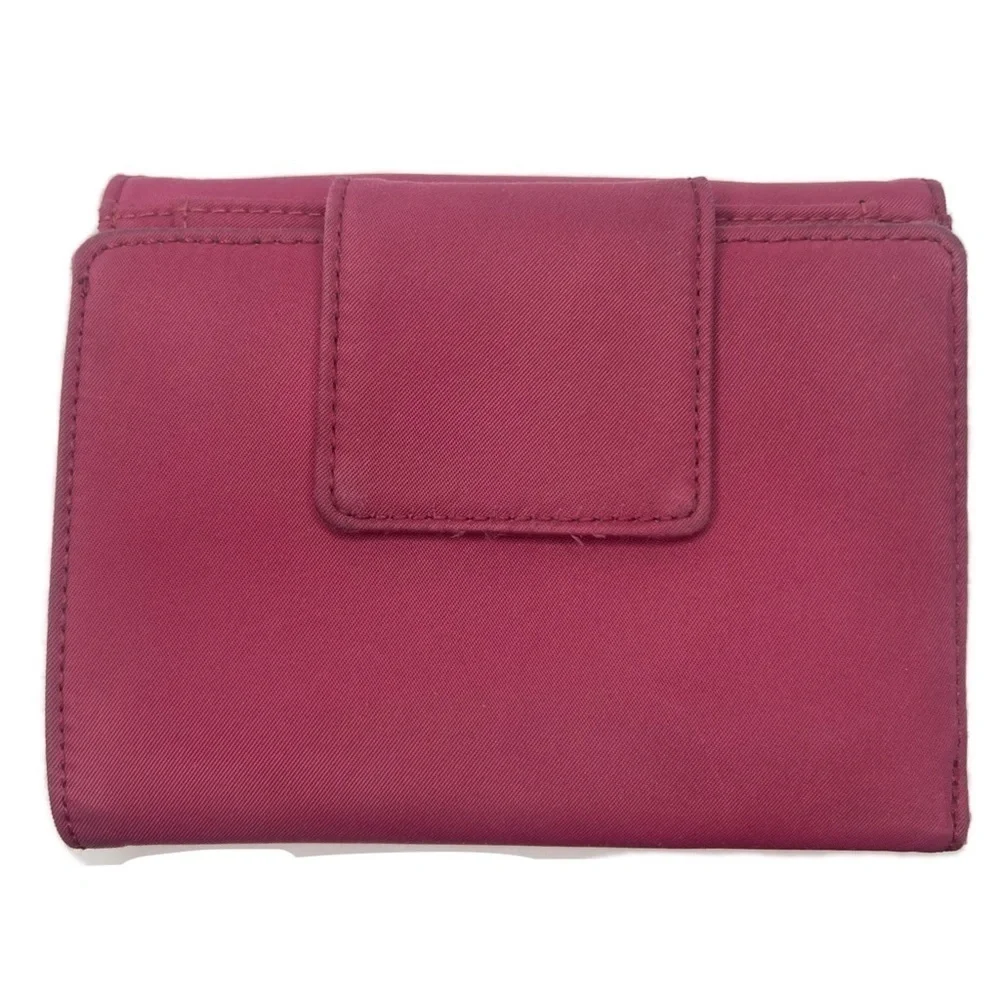 Kate Spade Vintage SAM Nylon Pink Wallet